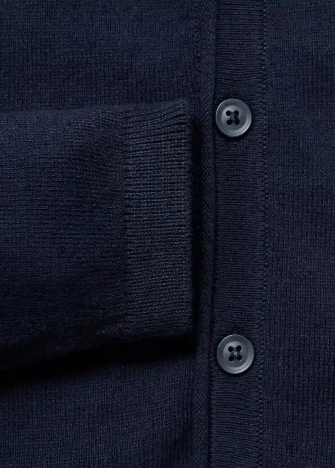 Cardigan en coton mélangé