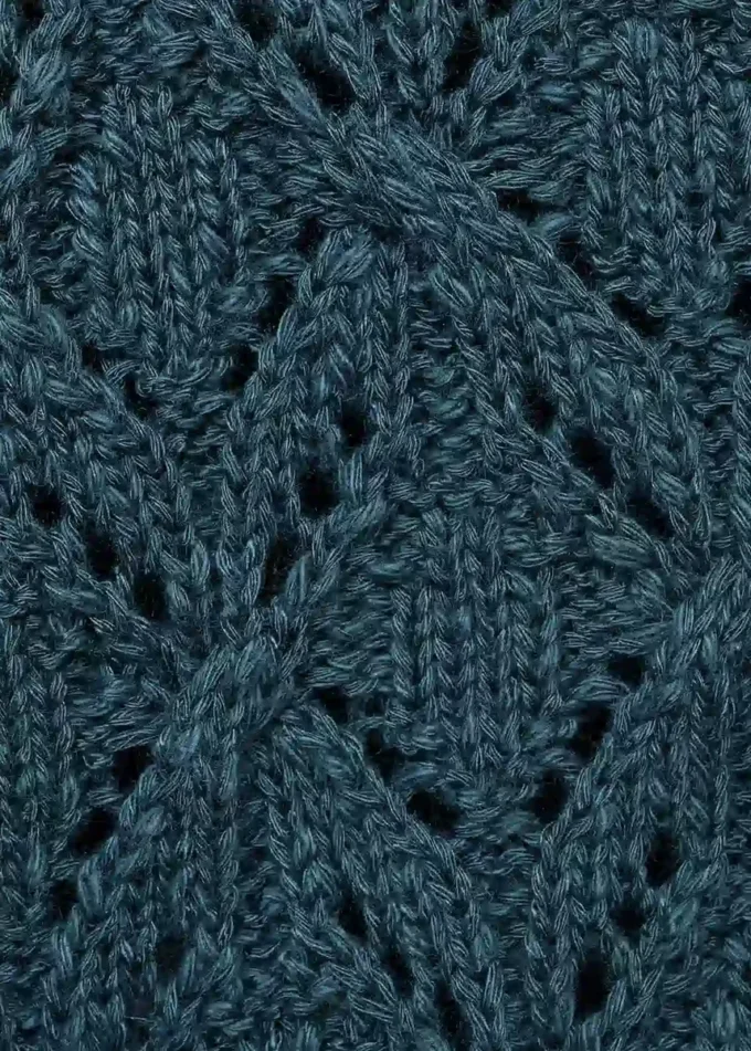 Cardigan en maille ajourée