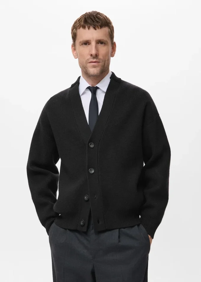 Cardigan en maille ample