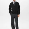 Cardigan en maille ample
