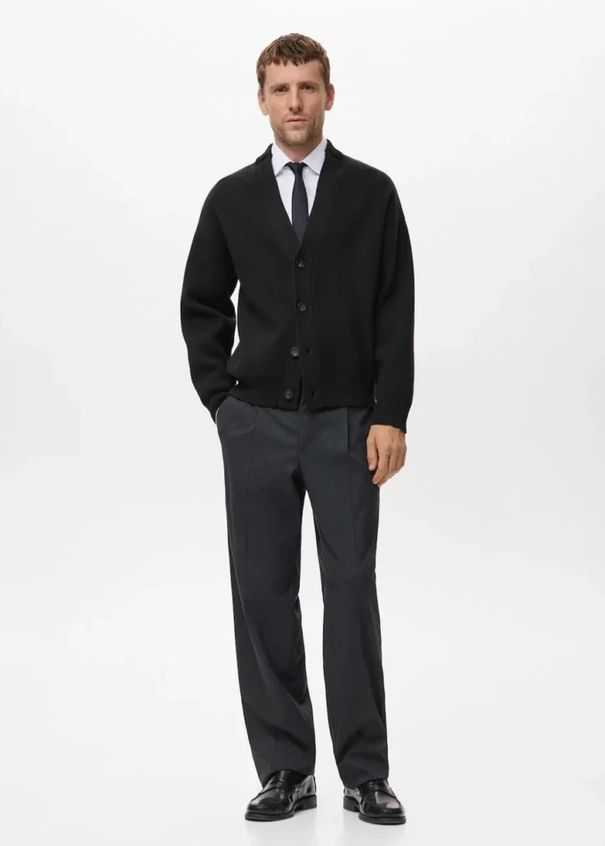 Cardigan en maille ample
