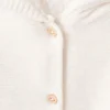 Cardigan en maille avec doublure en polaire