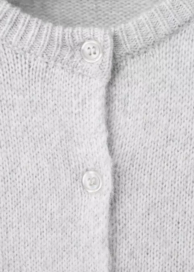 Cardigan en maille avec détails brillants