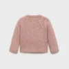 Cardigan en maille brodé