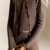 Cardigan en maille côtelée