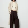 Cardigan en maille côtelée