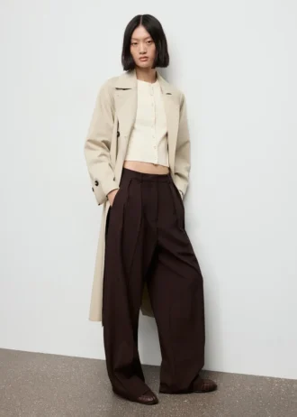 Cardigan en maille côtelée