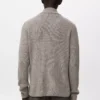 Cardigan en maille côtelée