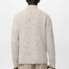 Cardigan en maille côtelée