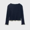 Cardigan en maille côtelée