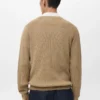 Cardigan en maille côtelée avec boutons