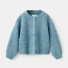 Cardigan en maille lurex