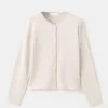 Cardigan en maille à manches longues