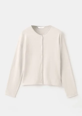 Cardigan en maille à manches longues