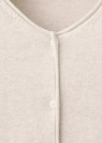 Cardigan en maille à manches longues