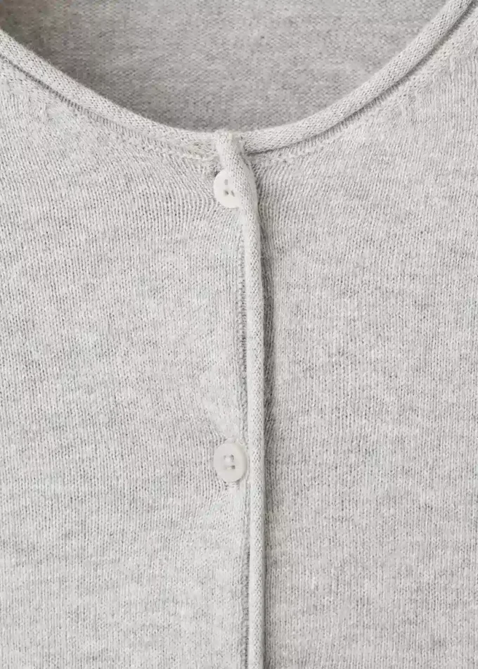 Cardigan en maille à manches longues