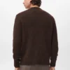 Cardigan en maille mélangée de laine