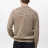 Cardigan en maille mélangée de laine