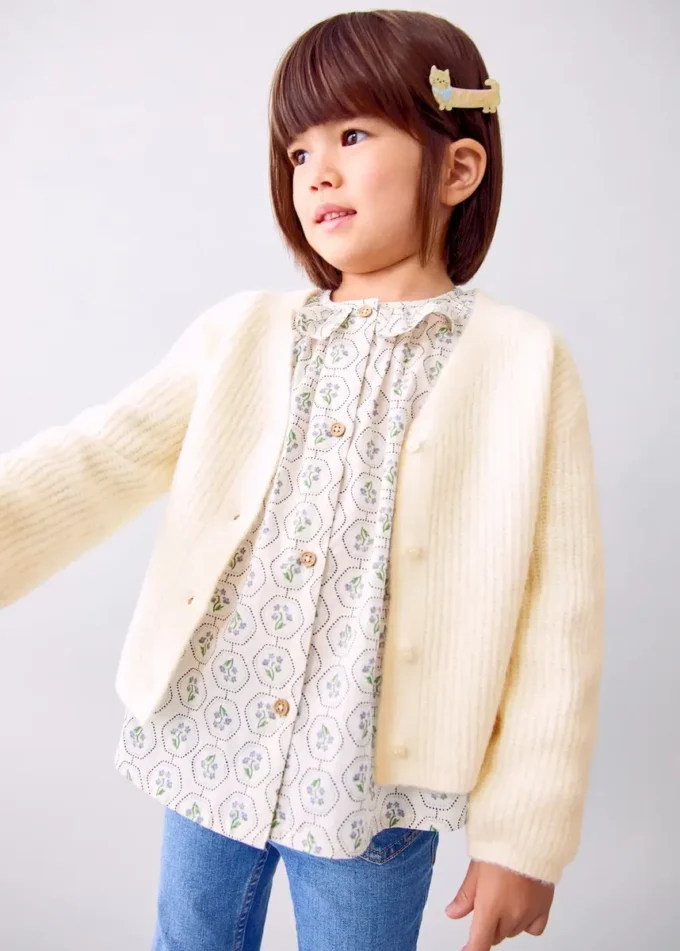Cardigan en maille épaisse