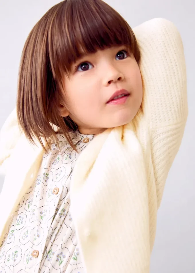 Cardigan en maille épaisse