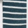 Cardigan en maille rayée