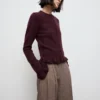 Cardigan en maille à volants