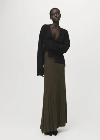 Cardigan oversize à col en V
