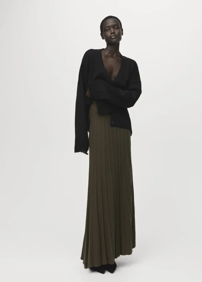 Cardigan oversize à col en V