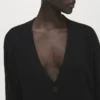 Cardigan oversize à col en V