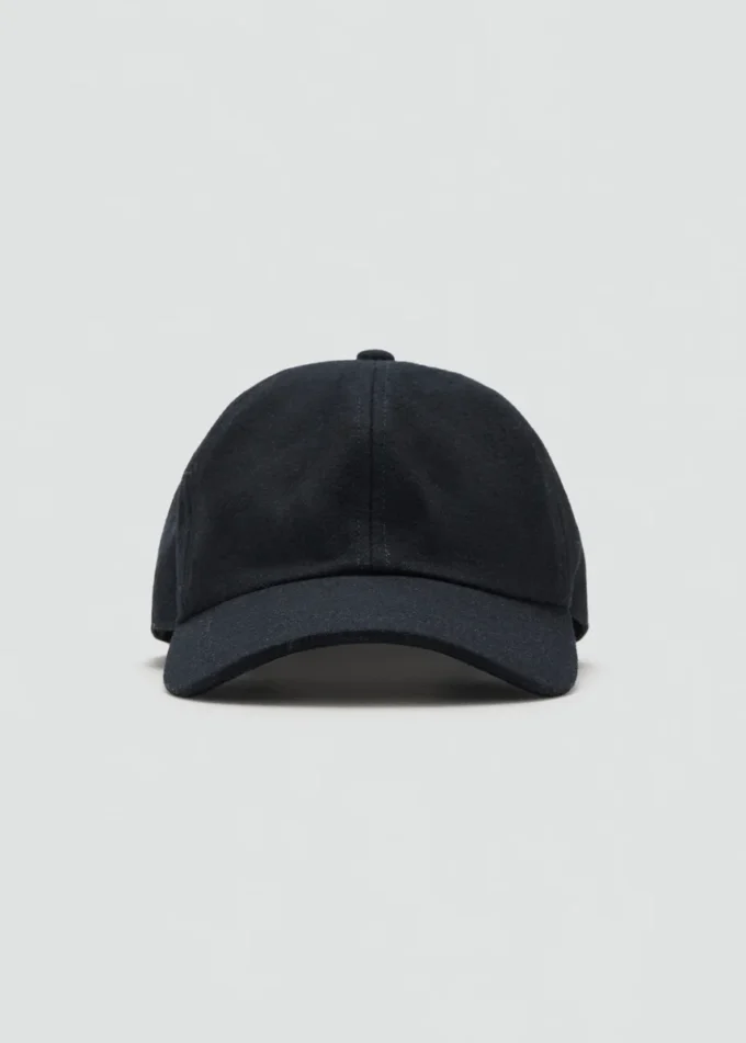 Casquette en laine mélangée