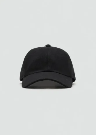 Casquette en laine mélangée
