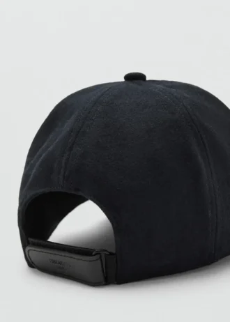 Casquette en laine mélangée
