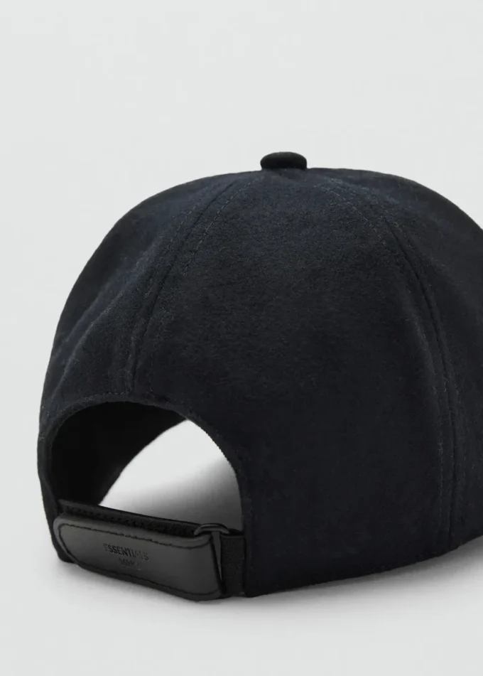 Casquette en laine mélangée