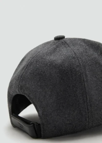Casquette en laine mélangée