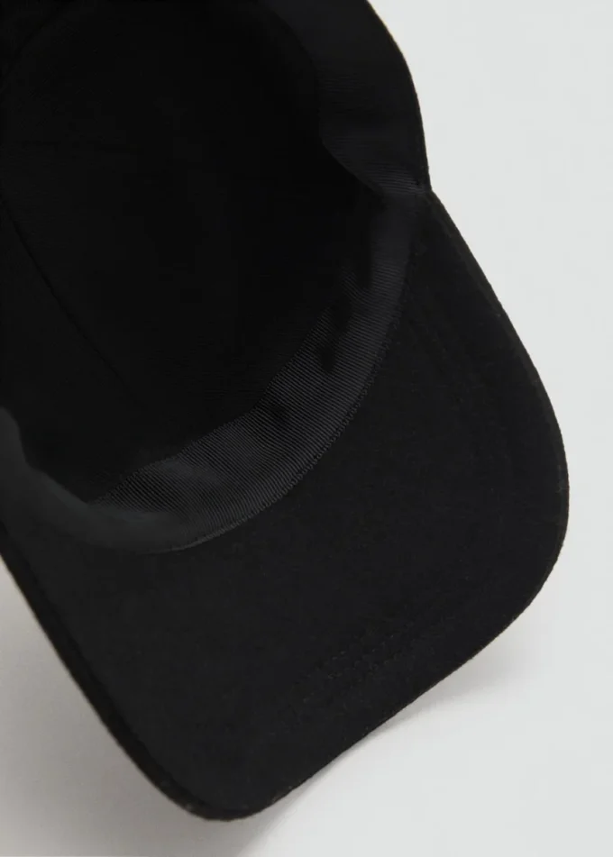 Casquette en laine mélangée