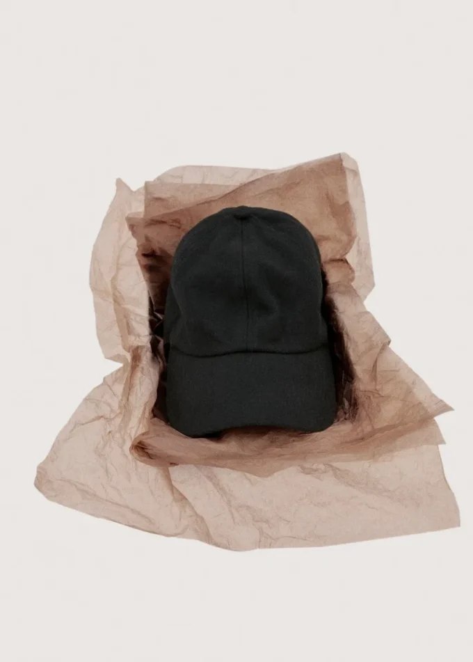 Casquette en laine mélangée