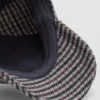 Casquette en tweed avec lettre