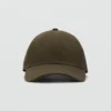 Casquette à visière en coton