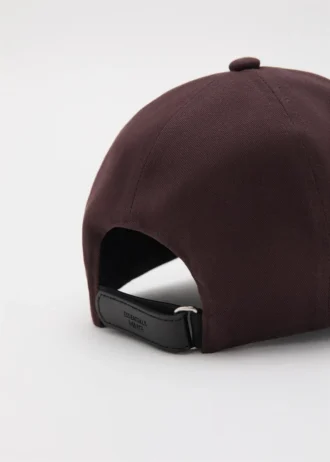 Casquette à visière en coton