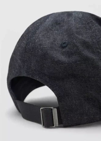 Casquette à visière en coton