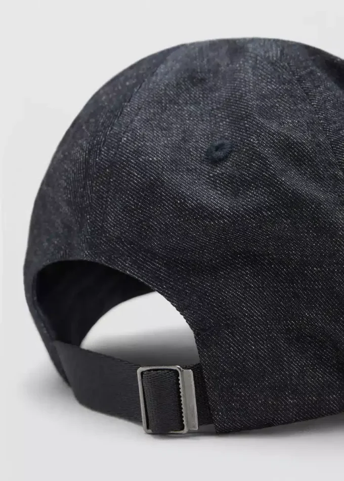 Casquette à visière en coton