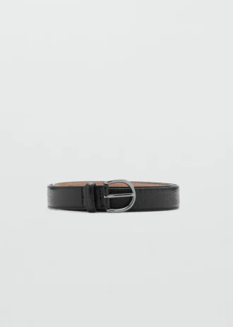 Ceinture 100 % cuir martelé