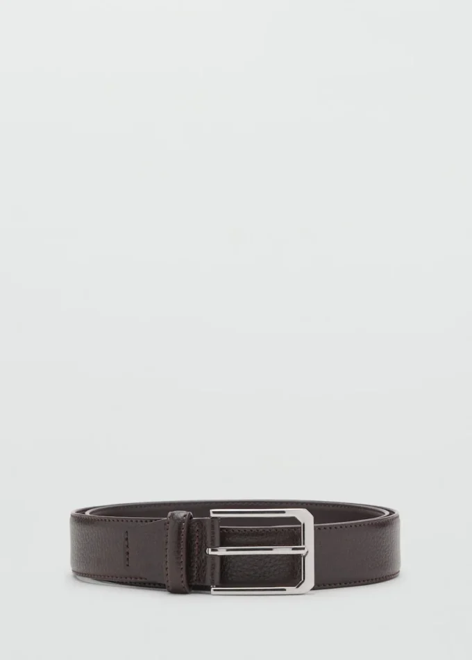 Ceinture 100 % cuir martelé