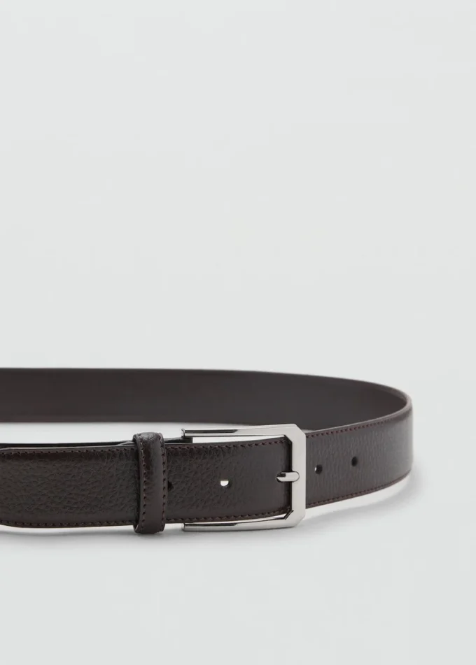 Ceinture 100 % cuir martelé
