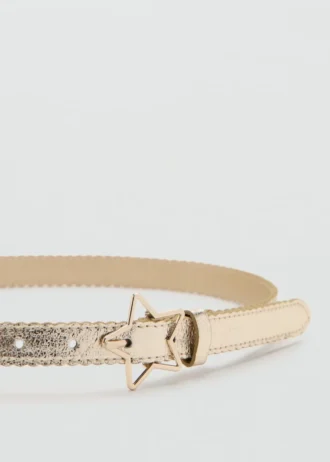 Ceinture avec boucle étoile