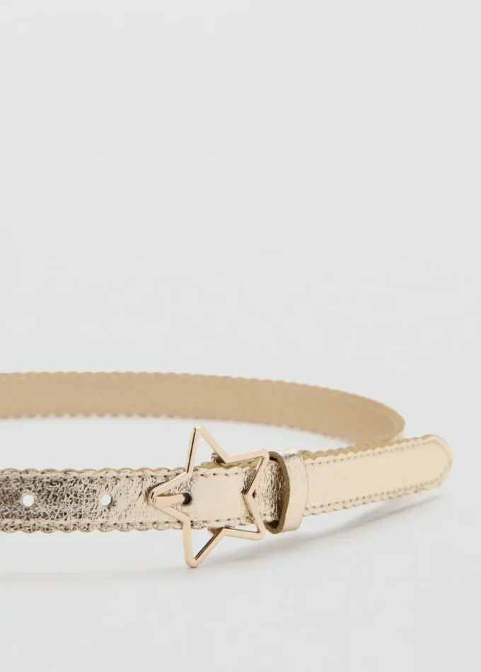 Ceinture avec boucle étoile