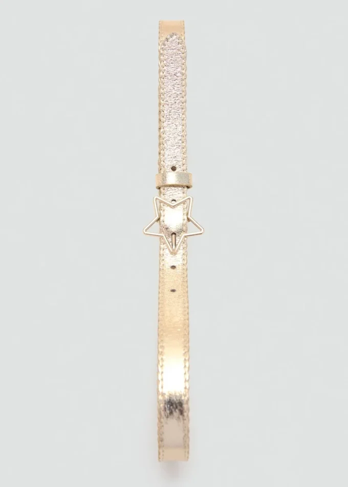Ceinture avec boucle étoile