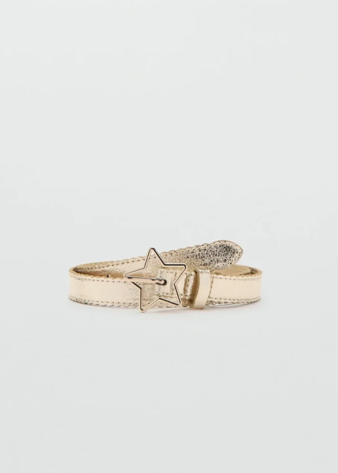 Ceinture avec boucle étoile