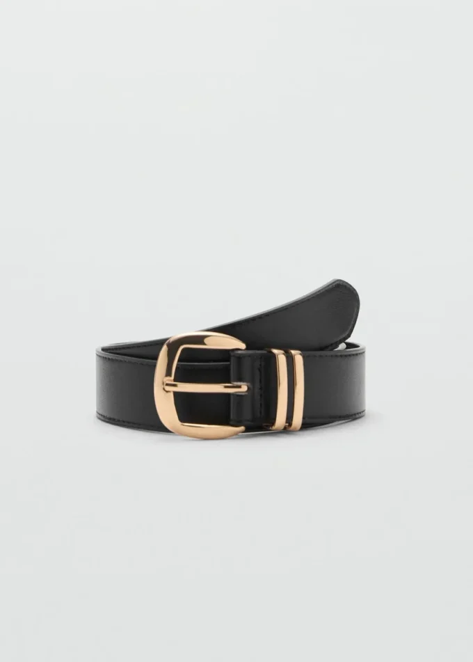 Ceinture à boucle métallique