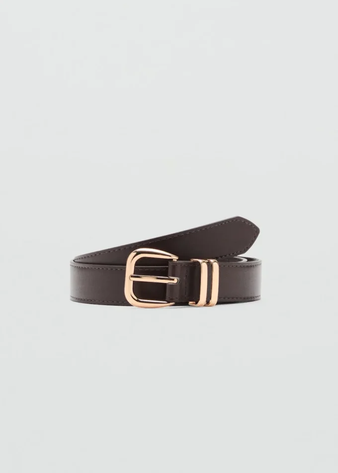 Ceinture à boucle métallique